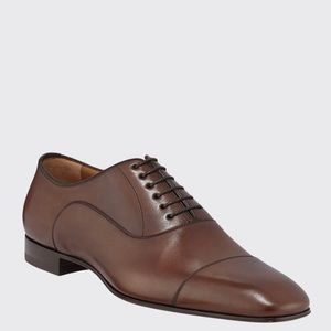 Christian Louboutin patina calf leather oxford.Men’s Shoe.